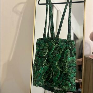 Collective Green Shorts w/Suspenders